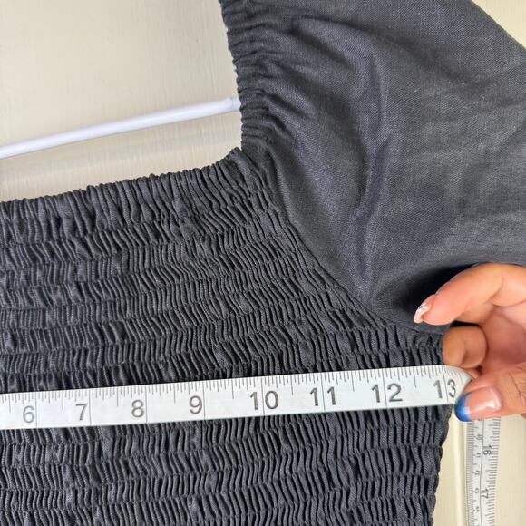 Aura the Label‎ Linen Willow Mini Dress NWT - Picture 8 of 9